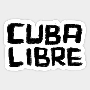 Viva Cuba: Cuba Libre Sticker